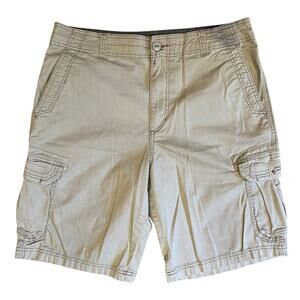 Men's Vintage Y2K Unionbay Cargo Shorts, Khaki, Size 36, EUC